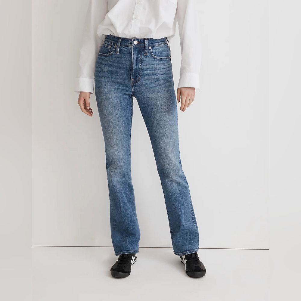 Madewell Skinny Flare Jeans in Fairson Wash